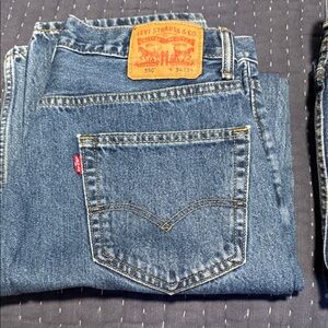 Levi's Relaxed Fit Denim Jeans - Classic Blue